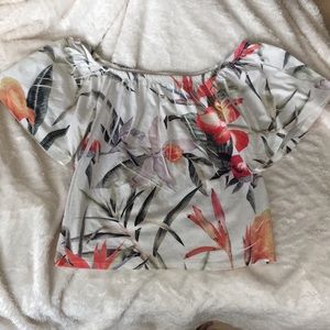 Off the shoulder top